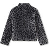 Leopard Faux Fur Jacket - Jackets - 2 - thumbnail