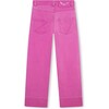 Party Pink Twill Pants - Pants - 2