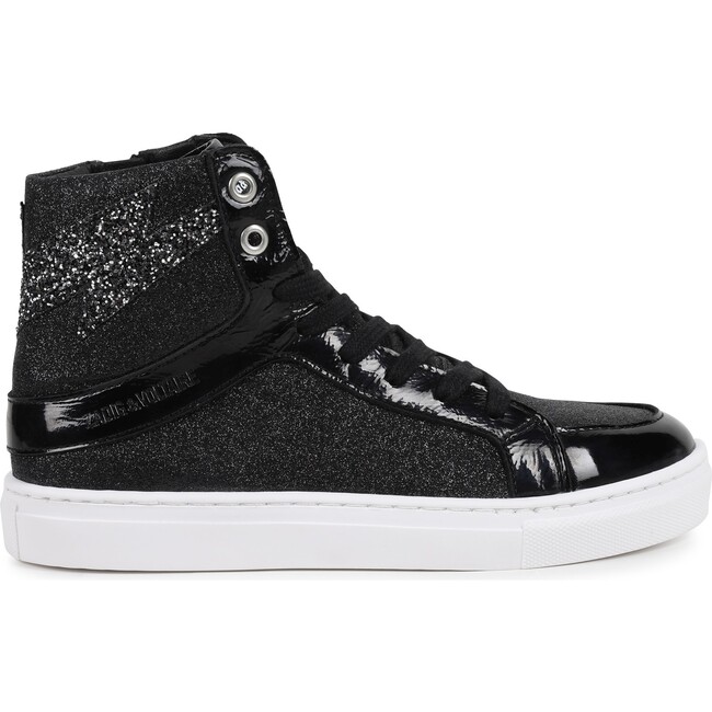 Blam-Blam Glitter High Top Sneakers