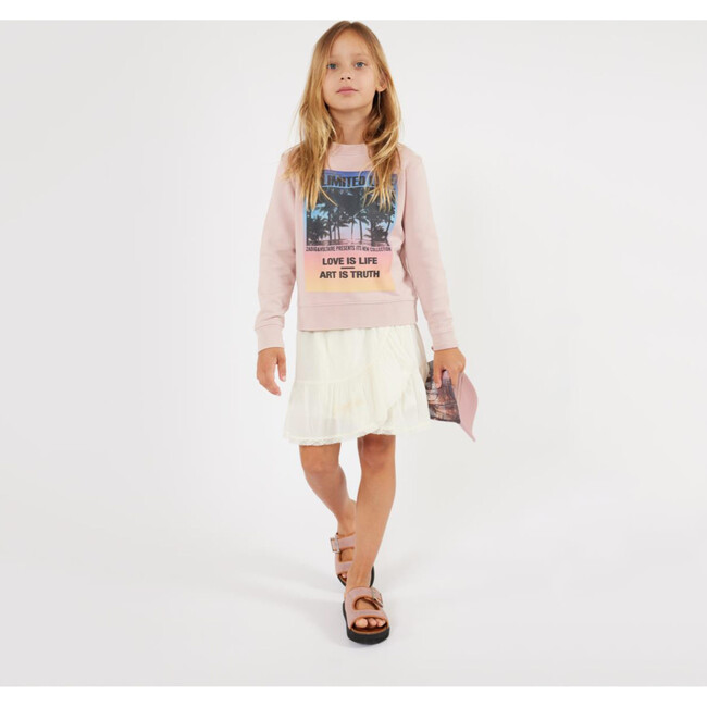 Slip-On Suede Sandals - Rose - Sandals - 3