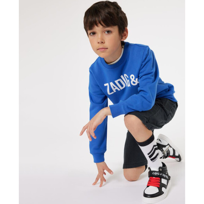 Zadig & Electric Blue Sweatshirt - Sweatshirts - 3