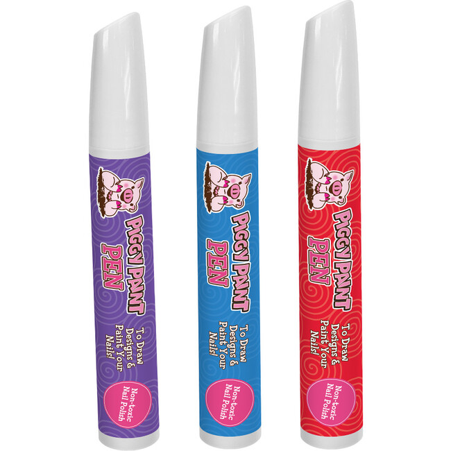Princess Pop 3-pack Pen Bundle - Purple, Blue, Red