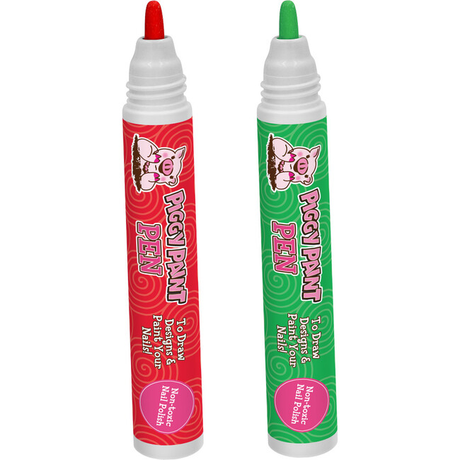Rudolph’s Red & Green 2-pack Piggy Pen Bundle - Nails - 2
