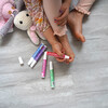 Twinsies Pen 2-pack Pen Bundle - Pink, Blue - Nails - 4