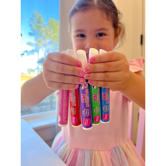 Princess Pop 3-pack Pen Bundle - Purple, Blue, Red - Nails - 8