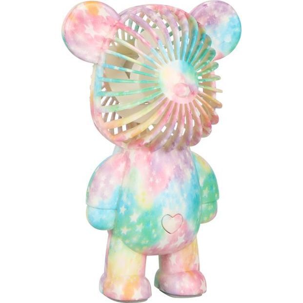 Portable Bear Fan-Tie Dye