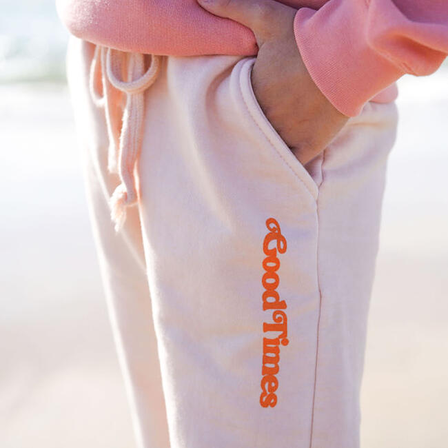 Kids Good Times Jogger, Ivory - Sweatpants - 3