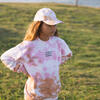 Tie Dye Cap, Pink - Hats - 2