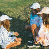 Tie Dye Cap, Blue - Hats - 2