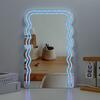 Neon LED Wave Mirror With Remote - Lighting - 4