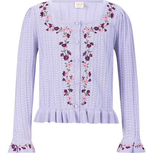 Sandy Knit Cardigan, Lavendar