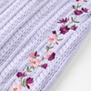 Sandy Knit Mini Skirt, Lavendar - Skirts - 5