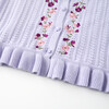 Sandy Knit Cardigan, Lavendar - Cardigans - 5