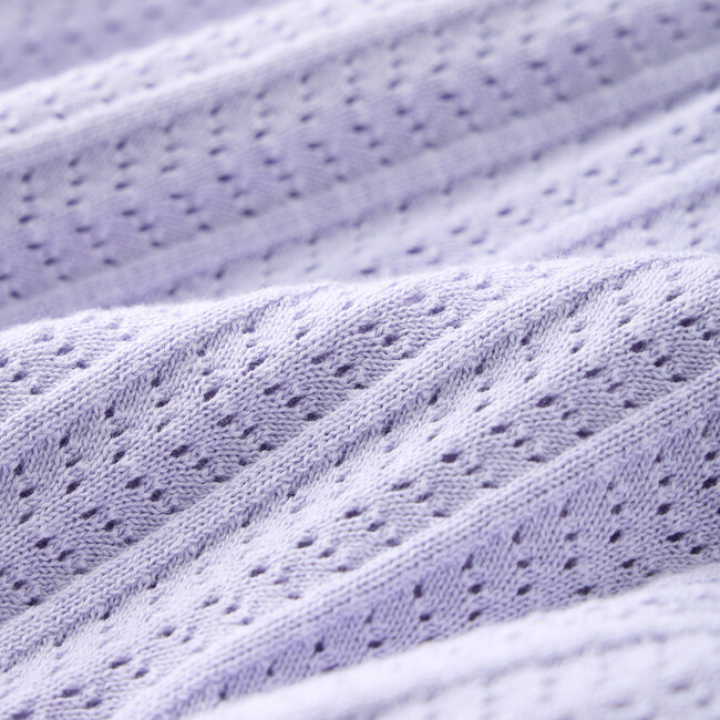 Sandy Knit Mini Skirt, Lavendar - Skirts - 6