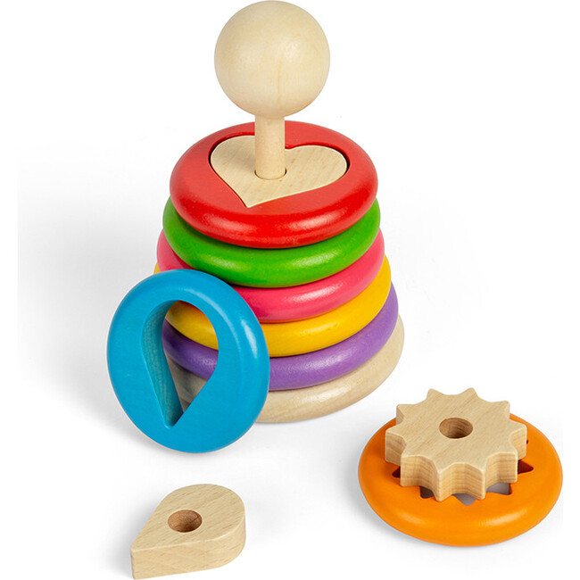 Secret Shape Stacker - Developmental Toys - 5