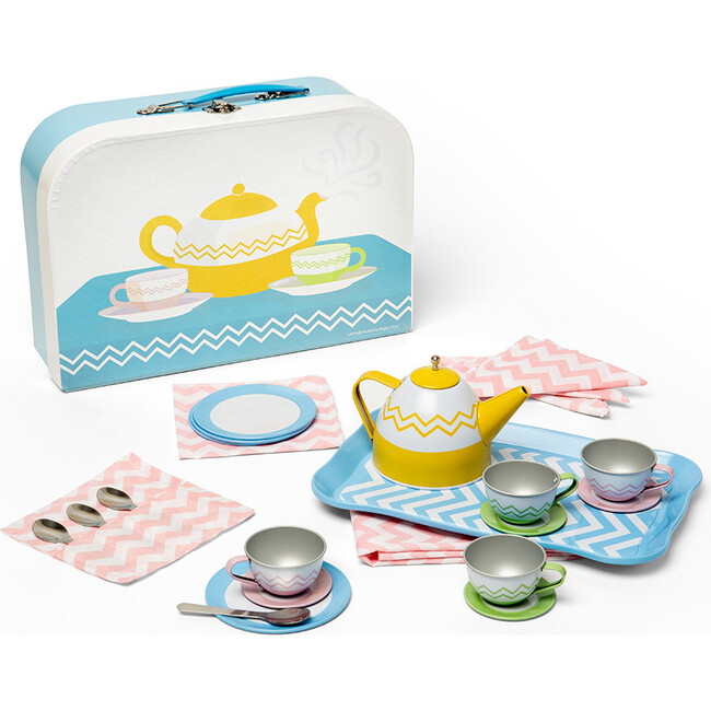 Tin Tea Set