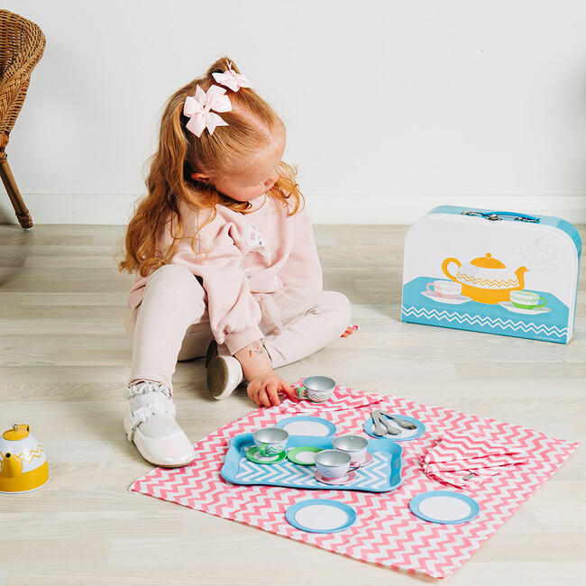 Tin Tea Set - Role Play Toys - 4