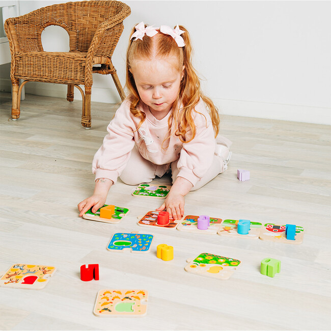 1-10 Tile Puzzle - Wooden Puzzles - 6