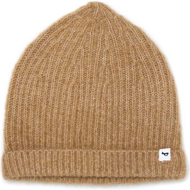 Watchcap Fuzzy Knit, Brown