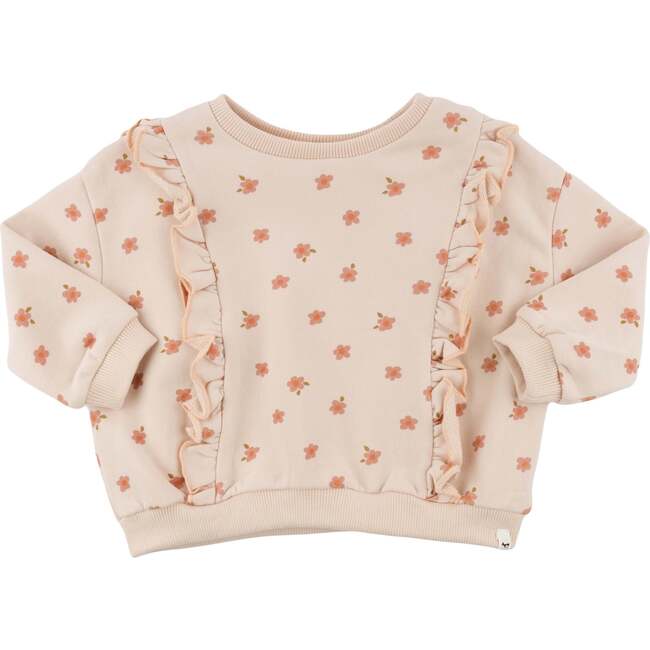 Small Daisies Print Millie Ruffle Boxy, Florals