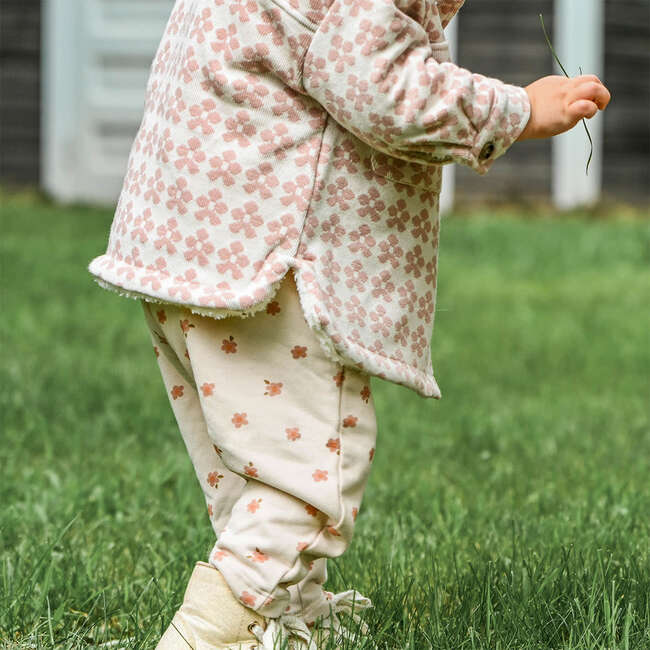 Small Daisies Print Pocket Jogger, Florals - Pants - 2