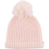 Scandi Pom Hat, Pink - Winter Hats - 1 - thumbnail