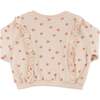 Small Daisies Print Millie Ruffle Boxy, Florals - Sweatshirts - 4