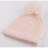 Scandi Pom Hat, Pink - Winter Hats - 3