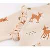 Deer Print Slouch Sweatshirt, , Pink - Sweatshirts - 3