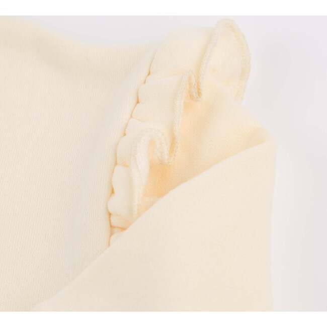 Prancing Unicorn Applique Millie Slouch, Cream - Sweatshirts - 5