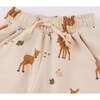Deer Print Pocket Jogger, Pink - Pants - 3