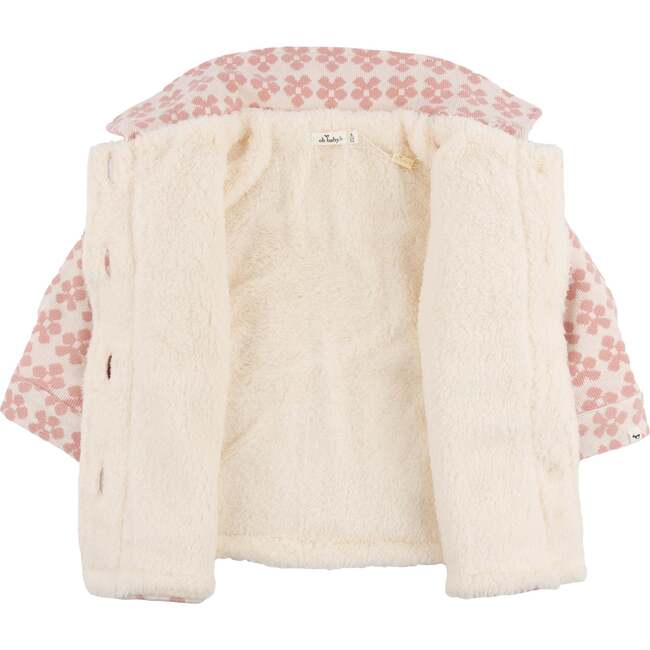 Mod Flowers Shacket W/, Cream Snowdrift Liningflorals - Jackets - 6