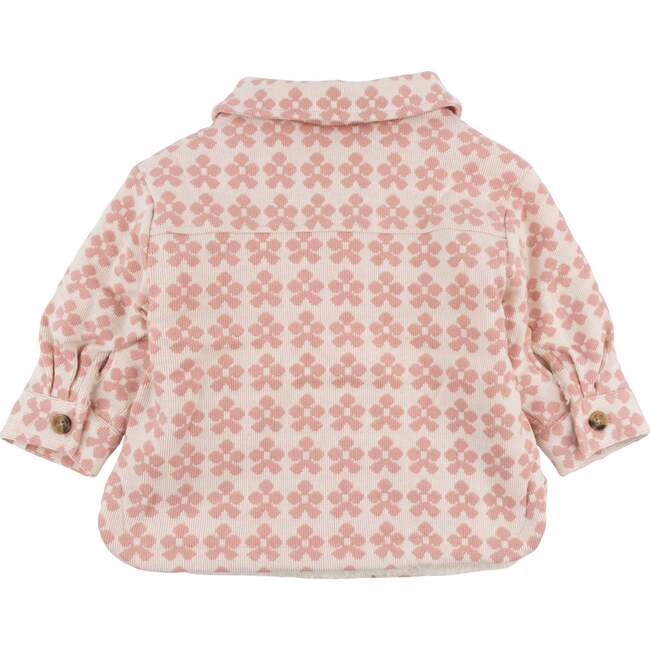 Mod Flowers Shacket W/, Cream Snowdrift Liningflorals - Jackets - 7