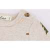 Camping Print Pocket Onesie, Grey - Onesies - 4