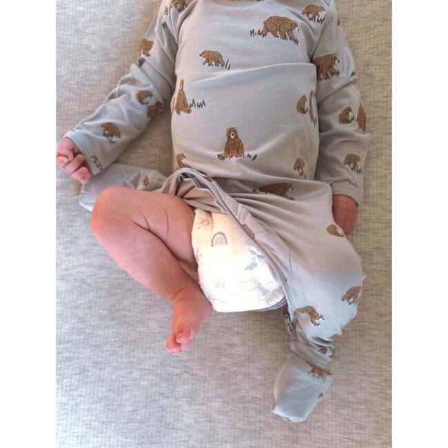 Ultra-Soft Convertible Pajama, Teddies - Pajamas - 3