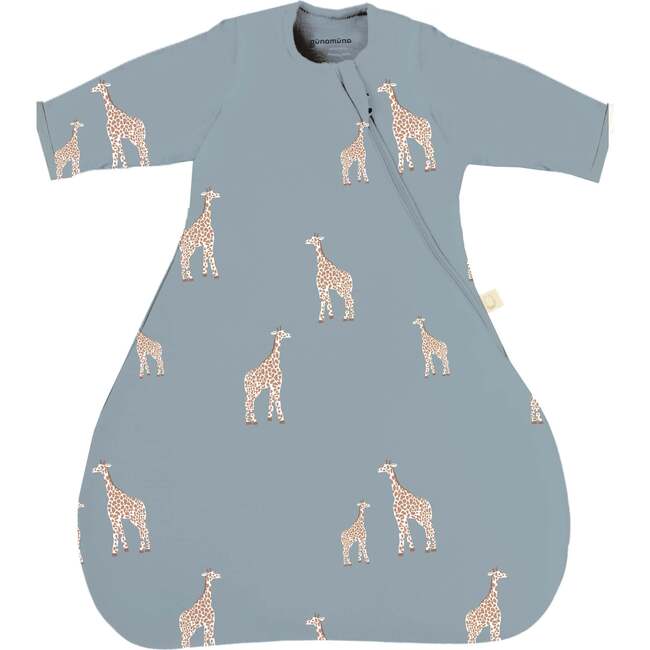 Long Sleeve Transitional Swaddle, 2.5 TOG, Giraffe Moss