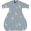 Long Sleeve Transitional Swaddle, 2.5 TOG, Giraffe Moss - Swaddles - 1 - thumbnail