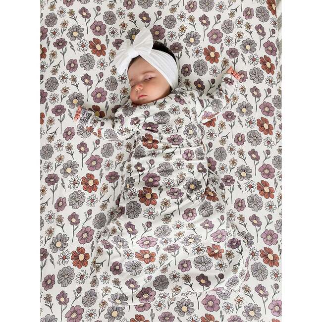 Long Sleeve Transitional Swaddle, 2.5 TOG, Bouquet - Swaddles - 3