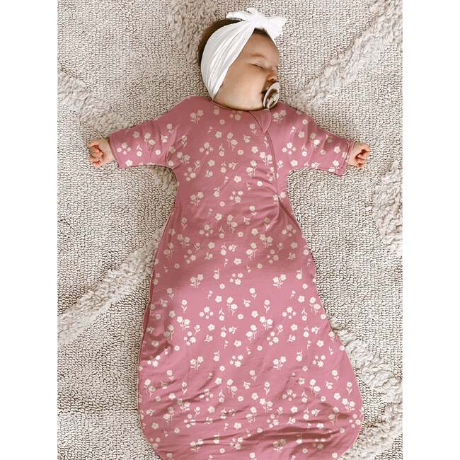 Long Sleeve Transitional Swaddle, 1.0 TOG, Mini Floral - Swaddles - 2