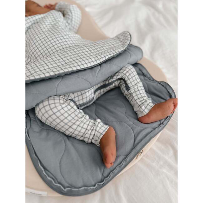 Long Sleeve Transitional Swaddle, 1.0 TOG,Checkmate - Swaddles - 3