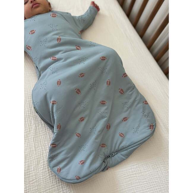 Long Sleeve Transitional Swaddle, 1.0 TOG, Football - Swaddles - 2