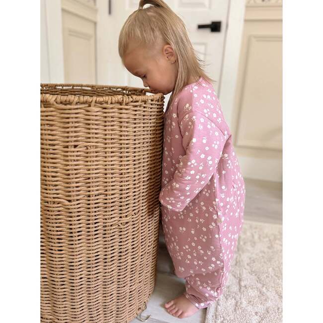 Long Sleeve Footie Sleep Bag, 2.5 TOG, Mini Floral - Sleep Sacks - 2