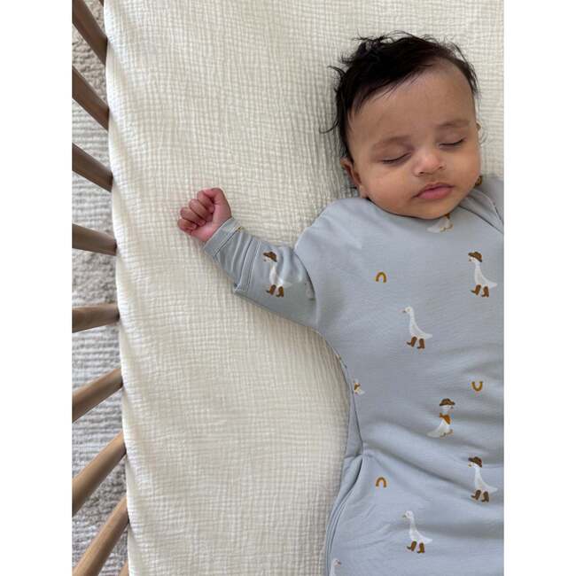 Long Sleeve Transitional Swaddle, 1.0 TOG, Cowboy - Swaddles - 2