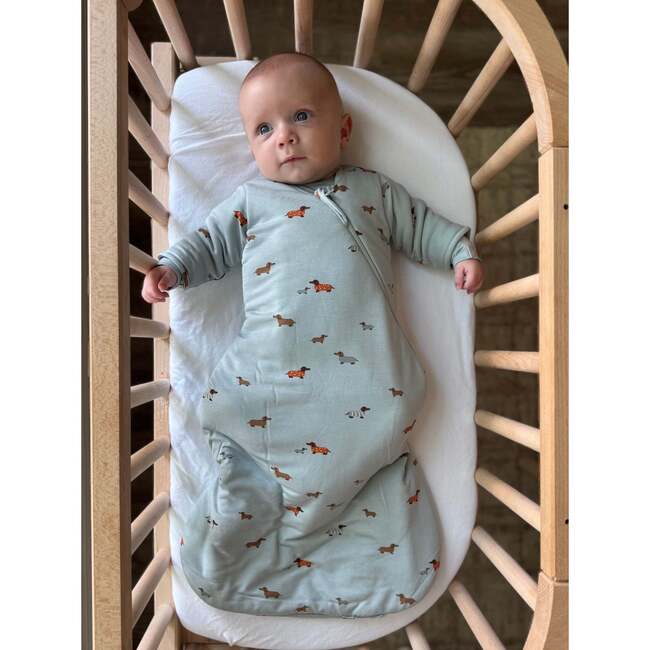 Long Sleeve Baby Swaddle,  2.5 TOG, Woof - Swaddles - 2