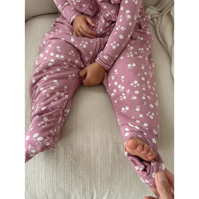 Footie Sleep Bag, 2.5 TOG, Mini Floral - Sleep Sacks - 4