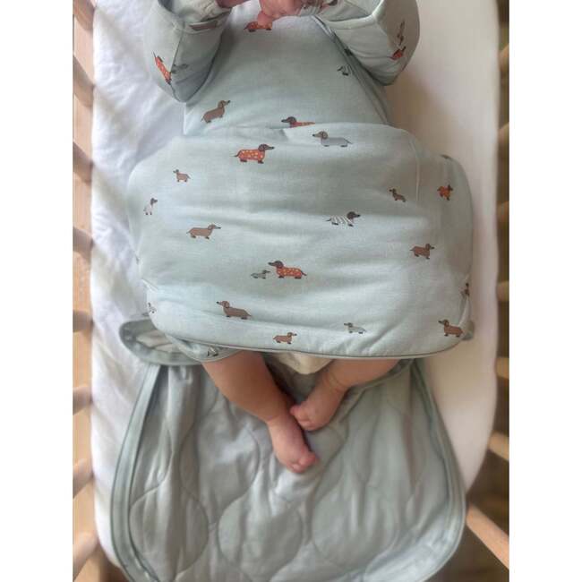 Long Sleeve Baby Swaddle,  1.0 TOG, Woof - Swaddles - 5