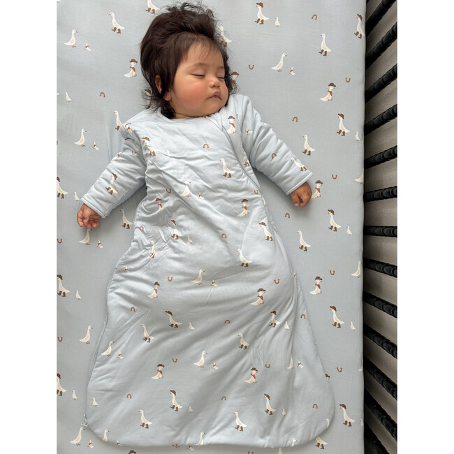Long Sleeves, Sleep Bag Premium Duvet, 1.0 TOG, Cowboy - Sleep Sacks - 2