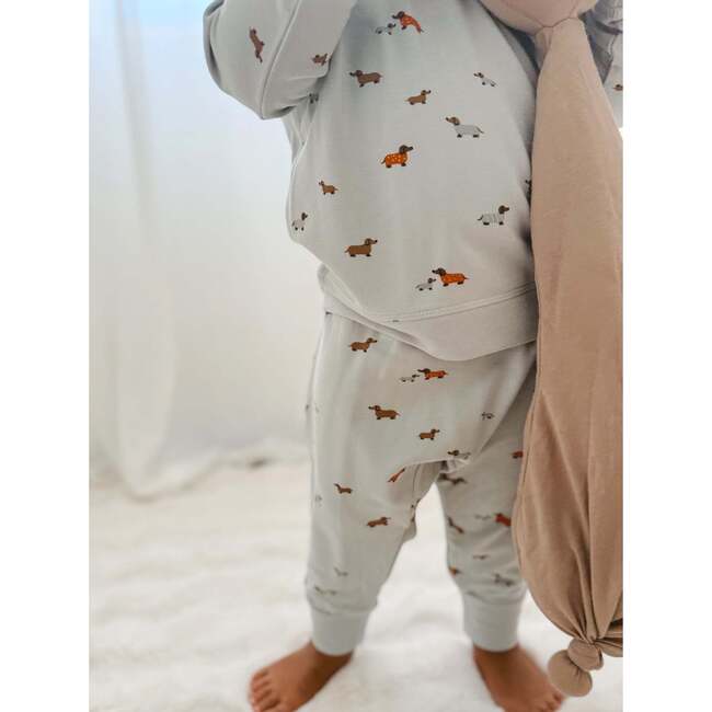 Fleece Sweatsuit, Woof - Mixed Apparel Set - 3