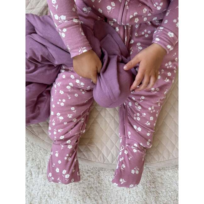 Footie Sleep Bag, 1.0 TOG, Mini Floral - Sleep Sacks - 5