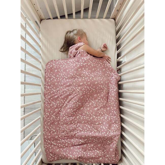 Cozy Cloud Comforter Baby Blanket, 2.5 TOG, Toddler, 57x39 Inch, Mini floral - Blankets - 3
